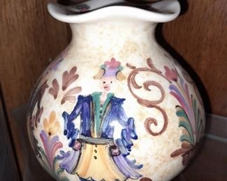 Stamped Pottery Vase
