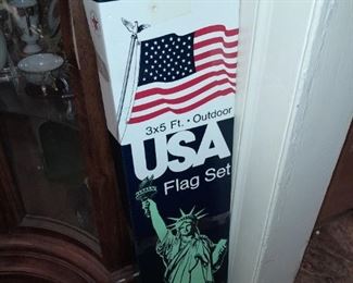 American Flag In Box