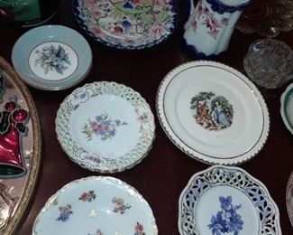 Assorted China, Glassware, Crystal, Plates, Bowls, Etc.