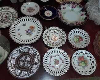 Assorted China, Glassware, Crystal, Plates, Bowls, Etc.