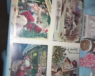 Retro Christmas Postcards