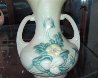 "Hull" Stamped Pottery Vase (2 Available)