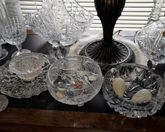 HUGE Cut Crystal Collection
