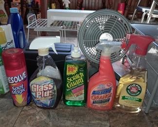 Assorted Cleaning Chemicals