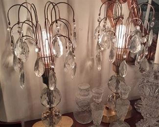 Antique Crystal Pendant Lamps