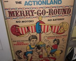 EMPTY BOX Marx Merry-Go-Round