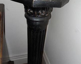 Chalkware Pedestal Column