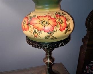 Antique Hurricane Lamp