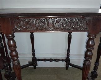 FABULOUSLY Carved Antique Table