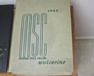 1954 Michigan State College wolverine Year Book
