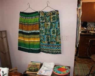Hand made vintage skirts, appear to have never been worn!