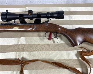 2. Traditions Hawken Muzzleloading Rifle, 50 Caliber with scope