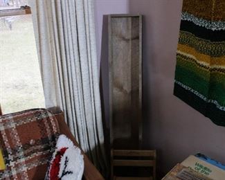 Old barnwood long box or make it a shelf by hanging it on a wall