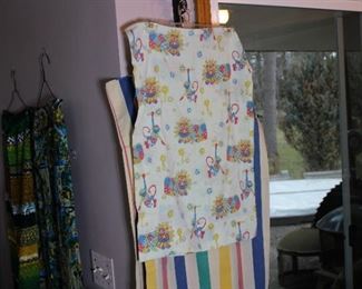 Vintage 1970's Bedspread with Animals on it.