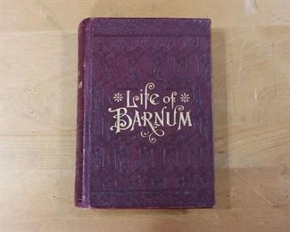 Antique Book Life of Barnum by P. T. Barnum
