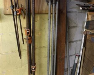 Wood clamps/pipe clamps - some extra long