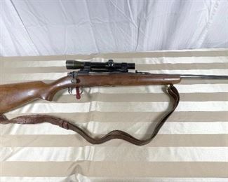 7. Remington Model 721, 30-06 Springfield with Lyman scope.