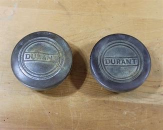 Antique DURANT automobile radiator caps