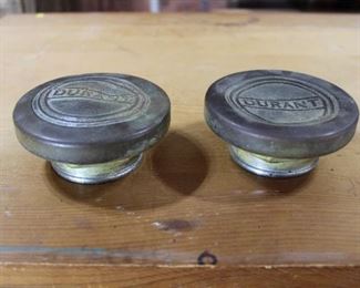 Antique DURANT automobile radiator caps