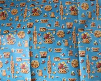 Lovely vintage sheets of unused wrapping paper with great graphics!