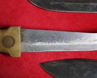 Antique Knife with blade marked ED ARROW