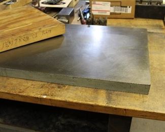 Large Steel Plate, 1 1/2" by 17" by 24"