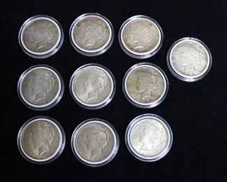 Silver Peace dollars
