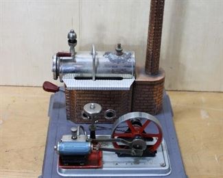 Vintage Wilesco Steam Engine, Made in Germany