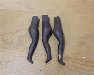 Ladies Leg Nutcracker parts