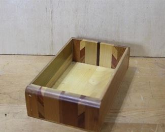 Art Deco Inlay Wooden Box