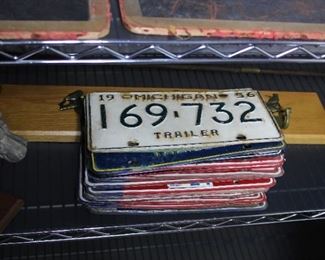 1970's and earlier license plates