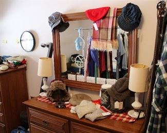 Fun Vintage hats and wool socks and hats