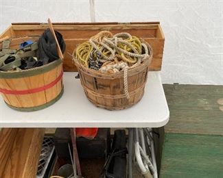 Baskets of interesting things!