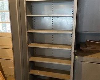 Steel storage cabinet