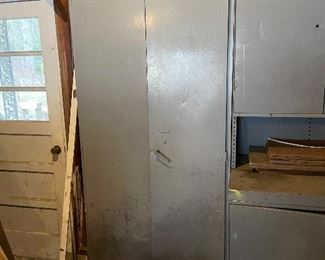 Steel storage cabinets