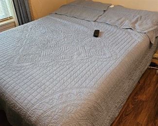 Electric bed remote controled