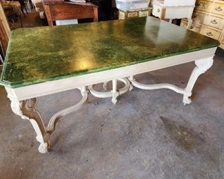 Unique Dining Room Table on Casters 