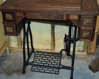 Vintage Sewing Cabinet (No Sewing Machine) 