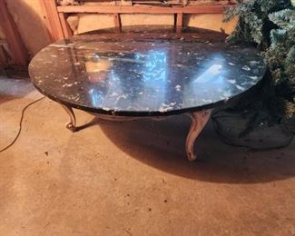 Round Marble Center/Coffee Table