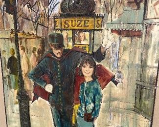 Artwork that was hung in the Langford hotel