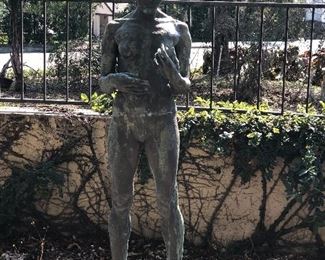 Large sculpture that was made for the owners of the Langford hotel