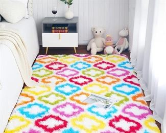 Brand new 4x6 Rug still in the package. This image is from Amazon. 
