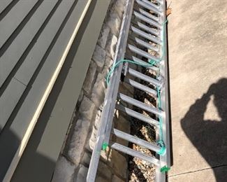 TALL EXTENSION LADDER