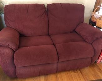 LOVESEAT AND MATCHING SOFA BY LAZY BOY