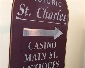 ANTIQUE SIGN FIRM AT $250