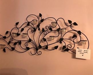 CANDLE METAL ART