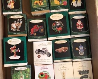HALLMARK ORNAMENTS