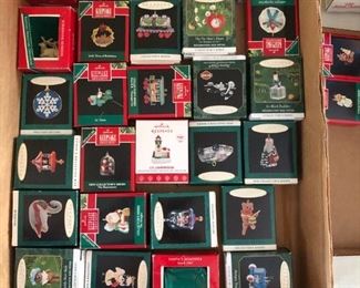 HALLMARK ORNAMENTS