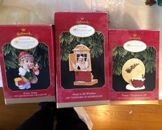 HALLMARK ORNAMENTS