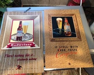 SELECTION OF BUD AD ARTWORK